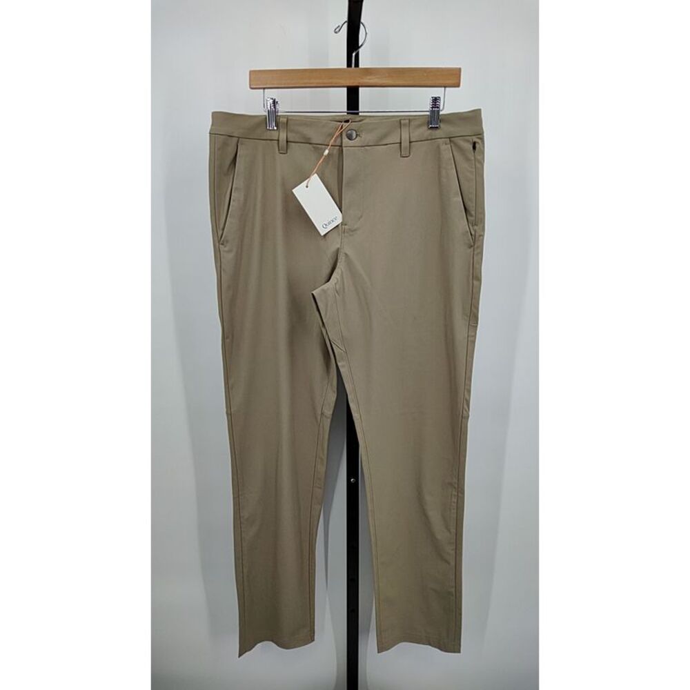 Quince Mens Ultimate Commuter Pants
 Waist 34” ClassicFit Inseam 32” Sand Dune